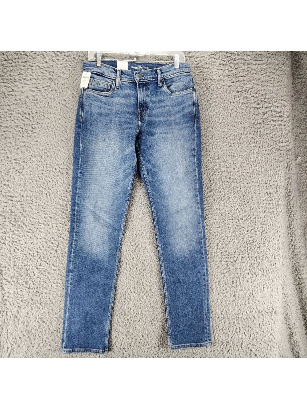 Rising Son & Co Jeans Mens 29x34 Medium Wash Mid Rise Straight *NWD*